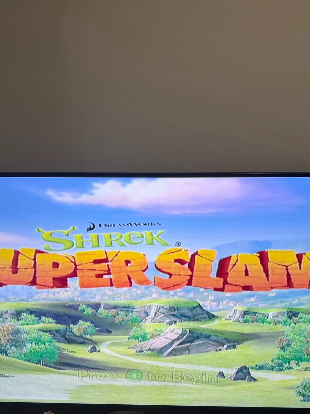 Shrek SuperSlam (Nintendo GameCube) - Green Cover